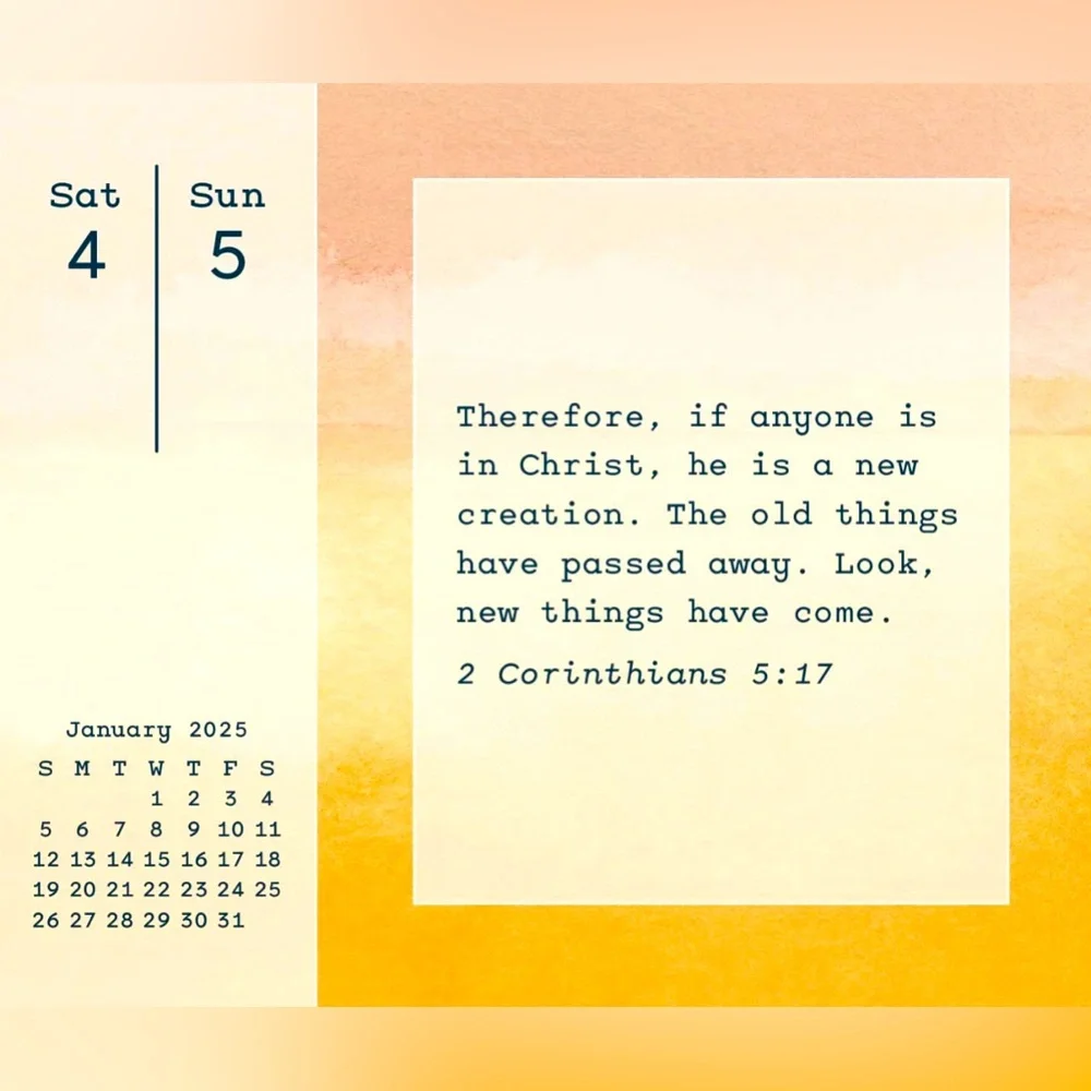 2025 Bible Verses Day-at-a-Time Box Calendar Bible Verse on Every Page! NEW!!!